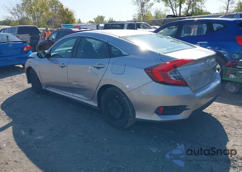 2018 Honda Civic Lx из США, поврежденный, VIN 19XFC2F59JE011135